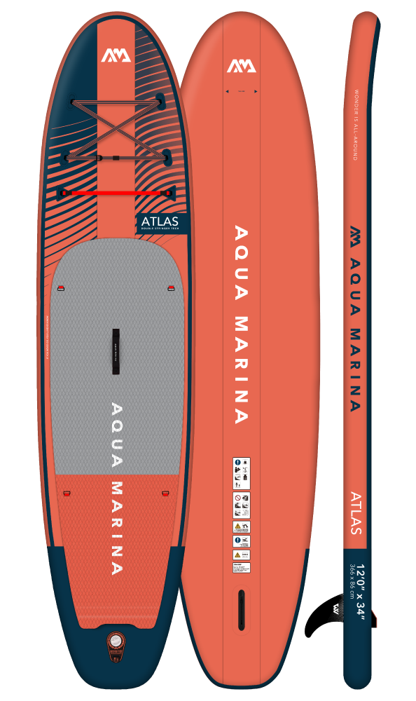 Aqua Marina Stand Up Paddle Board - MONSTER 12'0" - Sample
